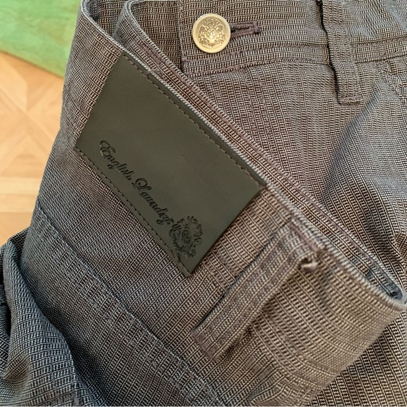 English Laundry Men's Black & Grey Patterned Pants 34x30 - Picture 6 of 8